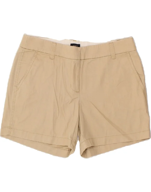 Minimal Comfort J. CREW Womens Chino Shorts US 6 Medium W30  Beige Cotton