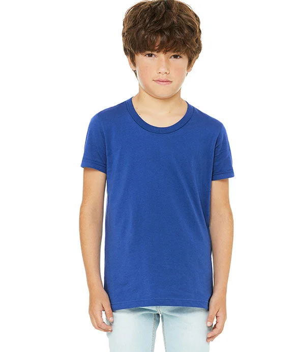 Windbreaker fashion 3001Y - Bella + Canvas Youth Jersey T-Shirt | True Royal