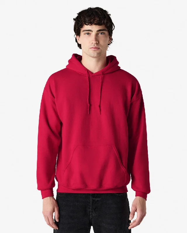Slim Fit Gildan  Adult Hooded Sweatshirt-(18500)