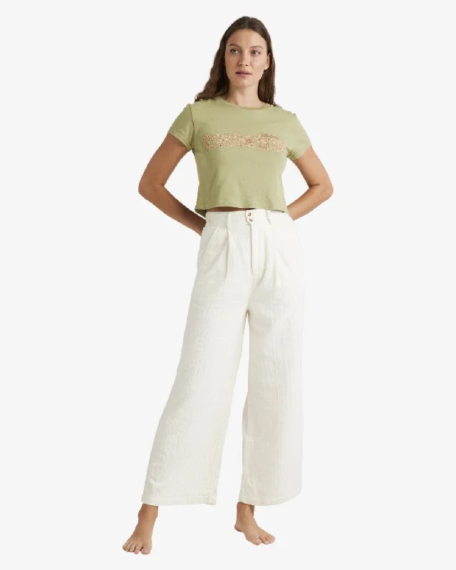 Chic Relaxation Billabong Women's Jeans Fitted Waist With Wide Legs