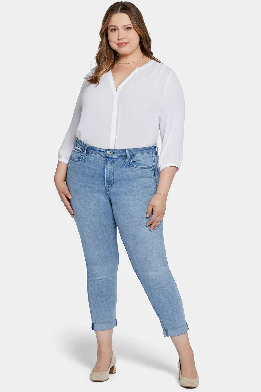 Goddess Outfit Sheri Slim Ankle Jeans In Plus Size - Majesty