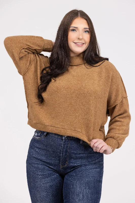 Fashion Trend Break The Rules Women's Decorative Back Patch Sweater