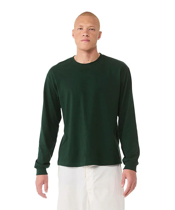 Bright Colors 3511 - Bella + Canvas Unisex 6 oz Heavyweight Long-Sleeve T-Shirt | Forest Bright Colors 3511 - Bella + Canvas Unisex 6 oz Heavyweight Long-Sleeve T-Shirt | Forest