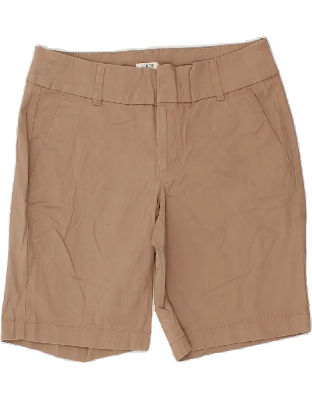 Unique prints J. CREW Womens Chino Shorts US 4 Small W30 Beige Cotton