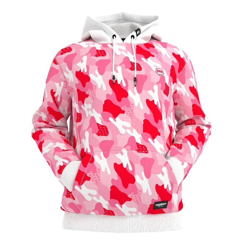 Classic Items Camo Strawberry Hoodie
