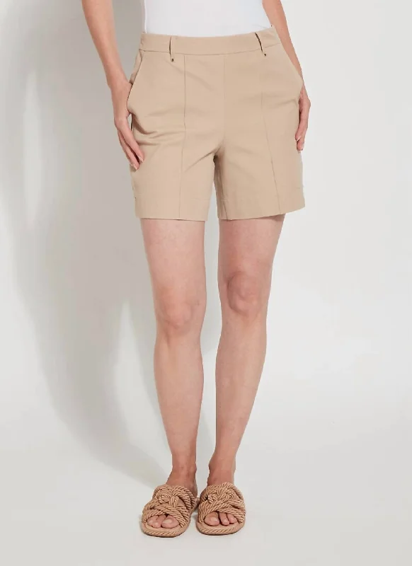 Autumn Selection Amanda Stretch Twill Short In Canyon