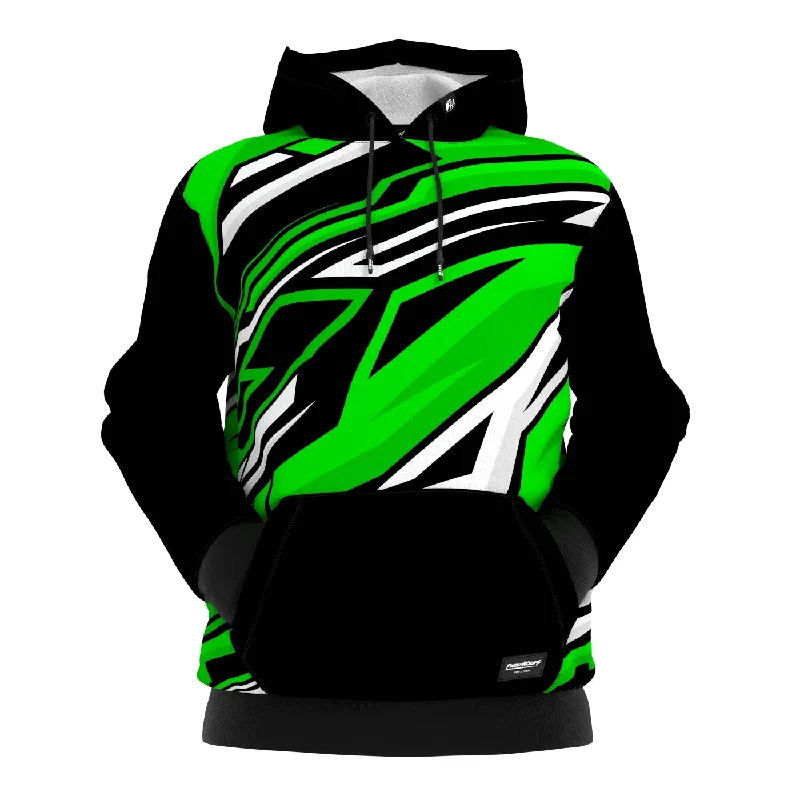 Retro Lace Fabric Race! Hoodie