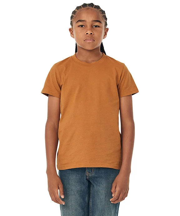 Moisture wicking 3001Y - Bella + Canvas Youth Jersey T-Shirt | Toast