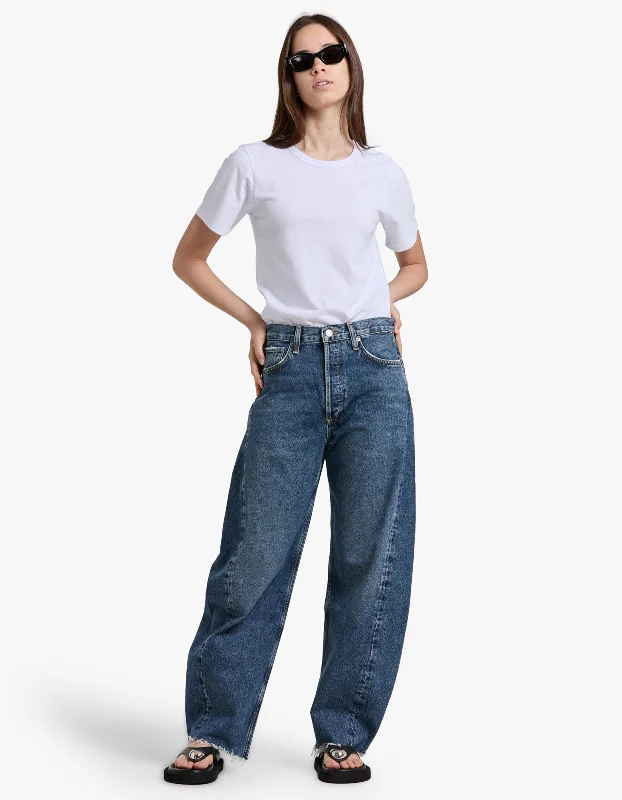 Lace Design Luna Pieced Jean - In Control