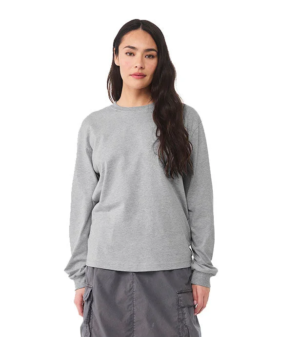 Eye-catching Personality 3511 - Bella + Canvas Unisex 6 oz Heavyweight Long-Sleeve T-Shirt | Athletic Heather