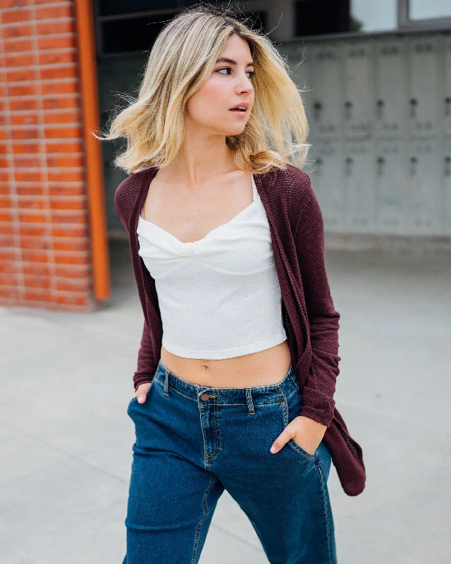 Exquisite Tailoring Cactus Row Top - Star White