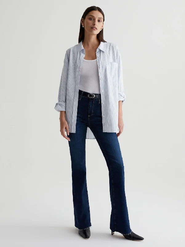 Fashion Style Farrah High Rise Bootcut Jean - Kindling