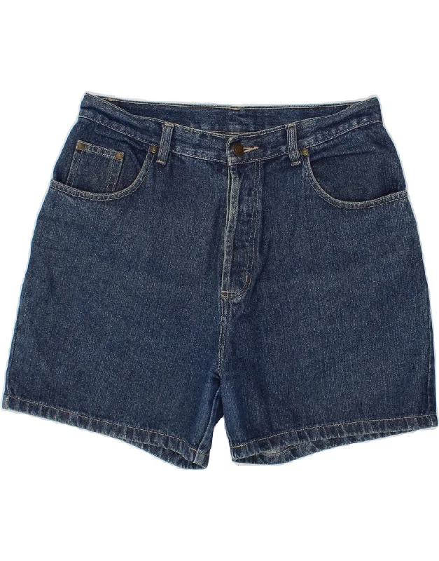 Fresh And Fashionable VINTAGE Womens Denim Shorts W32 Large Blue