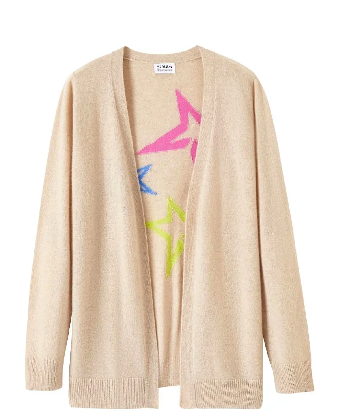 Exquisite Embroidery Women's Priya Cardigan In Sand