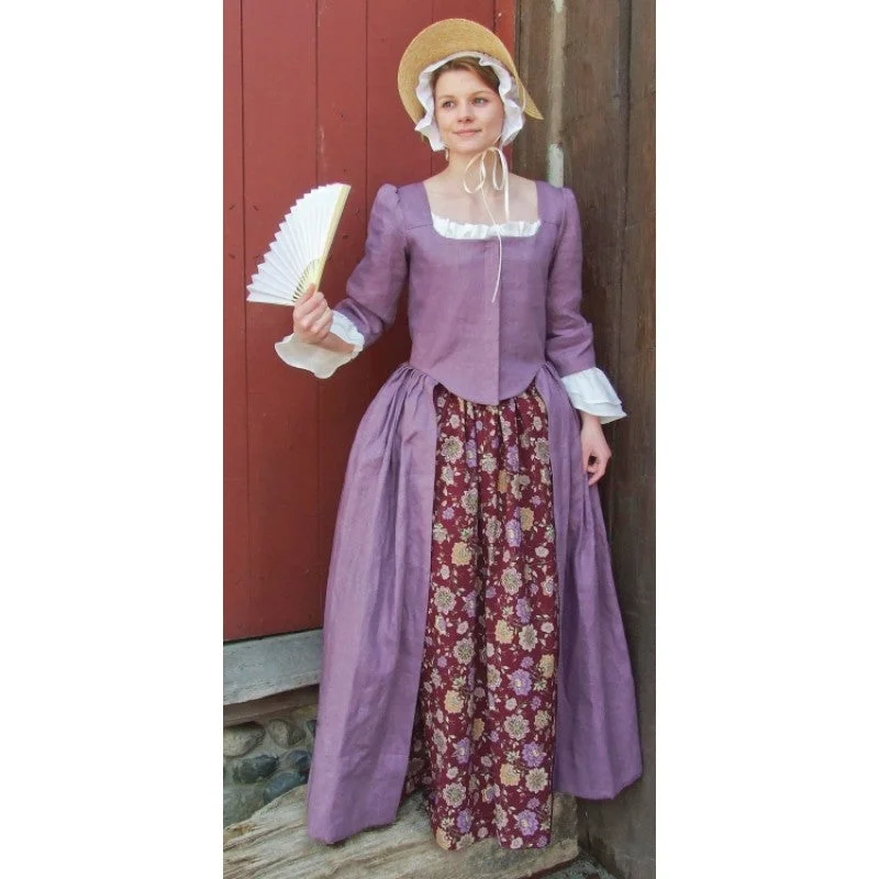 Playful Style Ladies' Linen Gown
