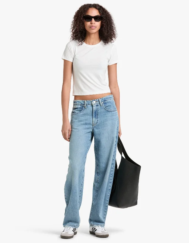 Fashionable Items Low Slung Barrel Jean - Ziggy