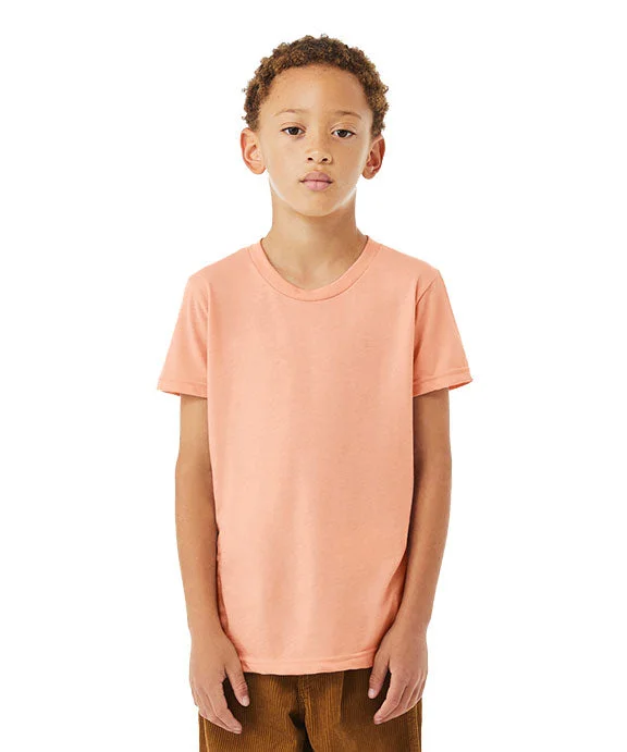 Comfortable And Simple 3001Y - Bella + Canvas Youth Jersey T-Shirt | Peach