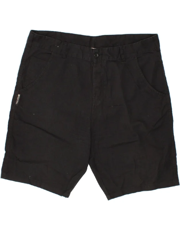 Moisture wicking MOUNTAIN WAREHOUSE Womens Casual Shorts W40 2XL Black Cotton