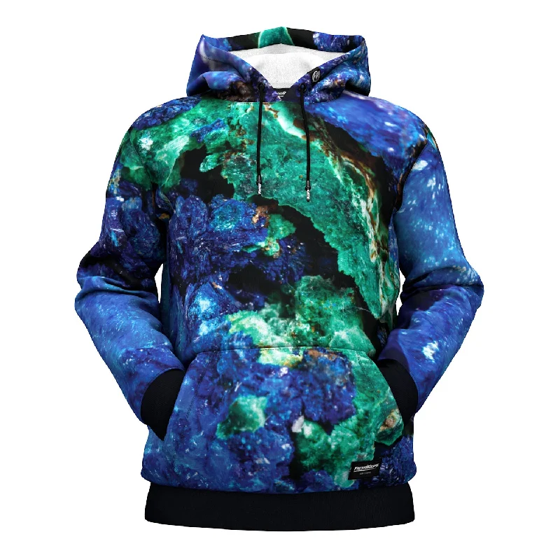 Sports fitness shoes Mineral Stone Malachite Hoodie