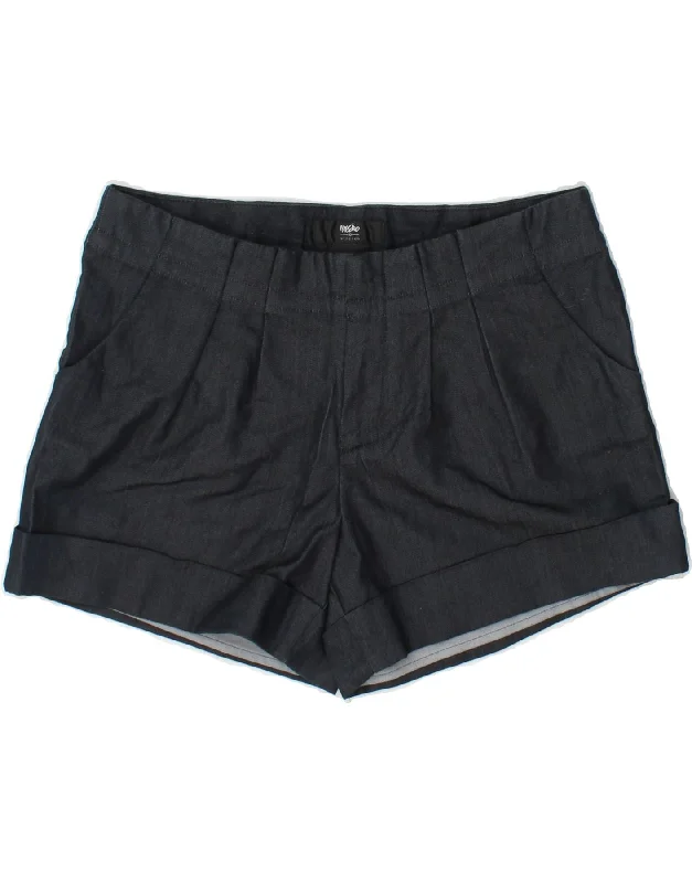 Artistic Temperament MOSSIMO Womens Stretch Pegged Chino Shorts US 10 Large W32  Navy Blue