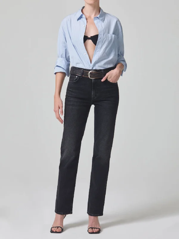 Sports Jacket Zurie Straight Leg Jean - Stormy