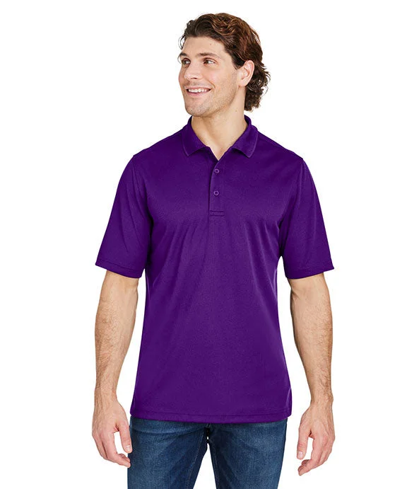 Street Casual Style CE104 - Core 365 Mens Market Snag Protect Mesh Polo Shirt | Campus Purple