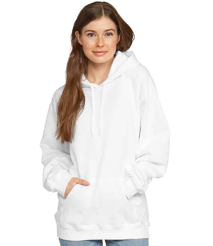 Trendy Comfort Gildan SoftStyle® Midweight Hoodie | White