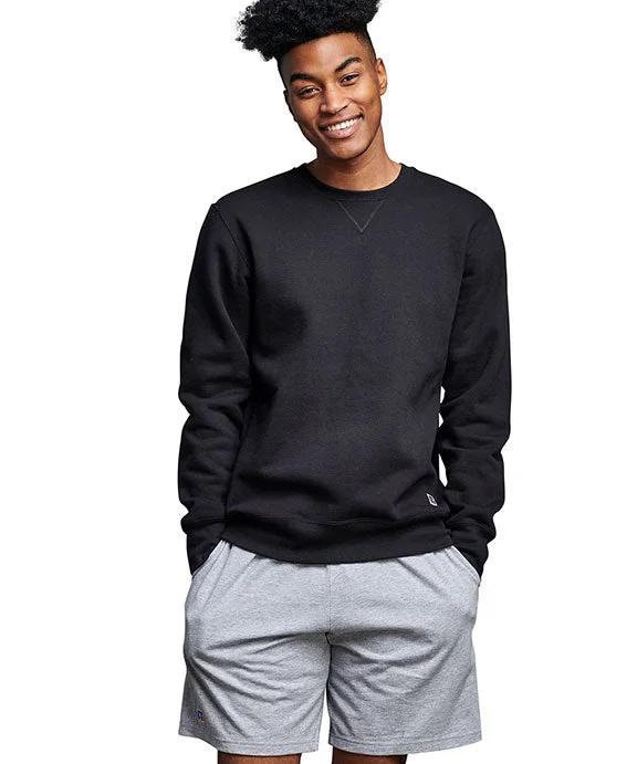 High-quality fabrics 82RNSM - Russell Athletic Unisex Cotton Classic Crew Sweatshirt | Black High-quality fabrics 82RNSM - Russell Athletic Unisex Cotton Classic Crew Sweatshirt | Black