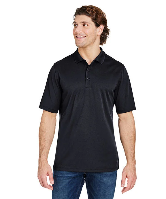 Street Sports Shoes CE104 - Core 365 Mens Market Snag Protect Mesh Polo Shirt | Black