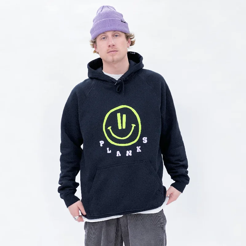 Personalized Outfit Rave Face Organic Raglan Hoodie