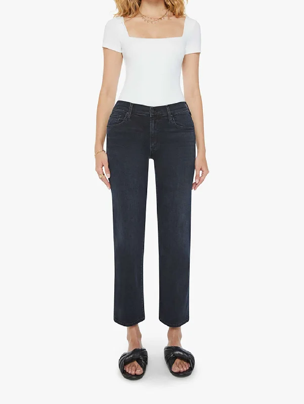 Elegant Style The Mid Rise Rambler Zip Ankle Jean - Night In Venice