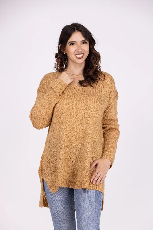 Printing decoration Conquer The Day Women's Boucle Knit Oversized Sweater