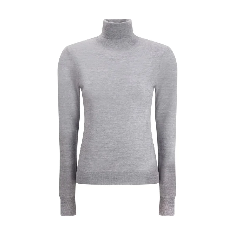 Warm Atmosphere Saint Laurent Wool Turtleneck Women's Sweater