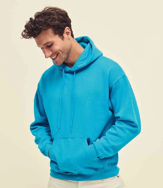 Relaxed Dresses Fruit of the Loom Classic Hooded Sweatshirt | Azure
