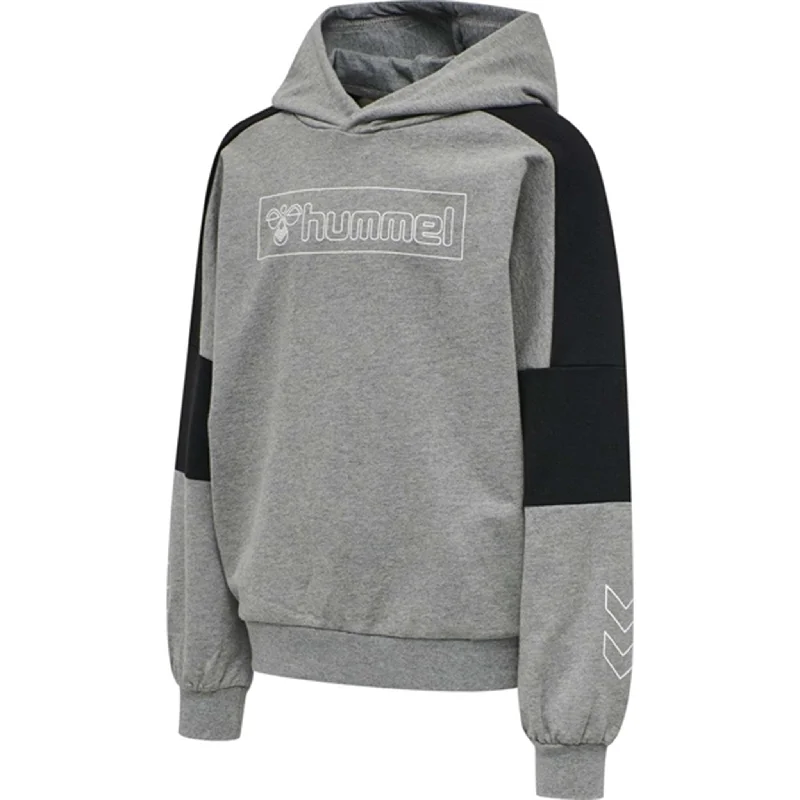 High-end Customization Hummel Medium Melange Boxline Hoodie