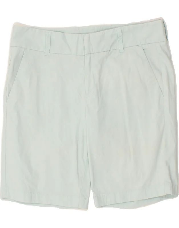 High-quality Fabrics J. CREW Womens Frankie Chino Shorts US 8 Medium W32  Blue Cotton