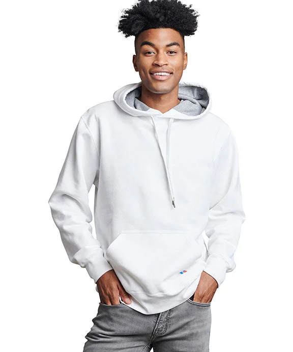 Fun and cute 82ONSM - Russell Athletic Unisex Cotton Classic Hooded Sweatshirt | White