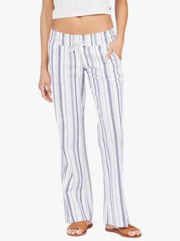 Romantic And Sweet Roxy Women's Jeans Elastic Drawcord Waistband