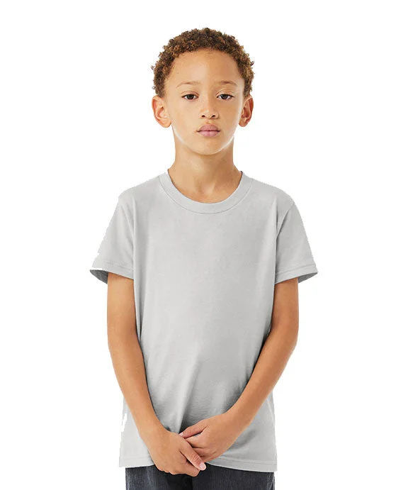 Elegant Style 3001Y - Bella + Canvas Youth Jersey T-Shirt | Solid Athletic Grey