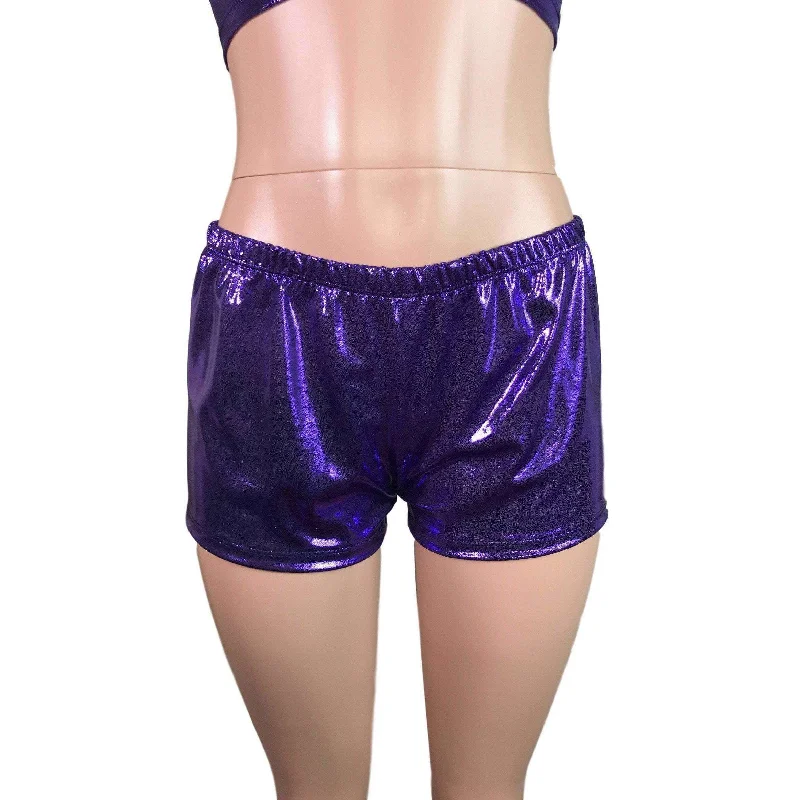 Trends Rave Shorts - Purple Mystique