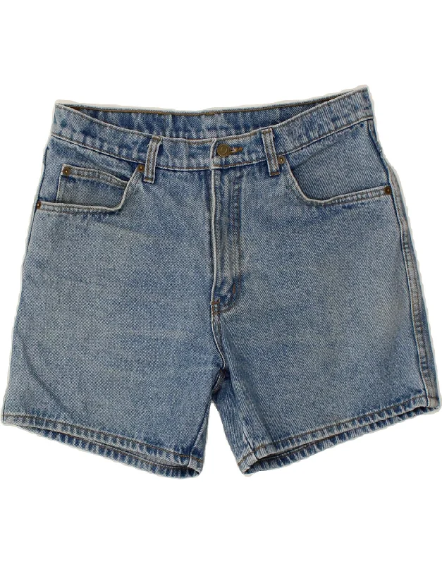 Fashion Must-have COHN CISCO Womens Denim Shorts W33 Large Blue Cotton