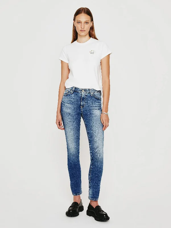 Boutique display Mari Mid Rise Straight Jean - 15 Yr Shoreline