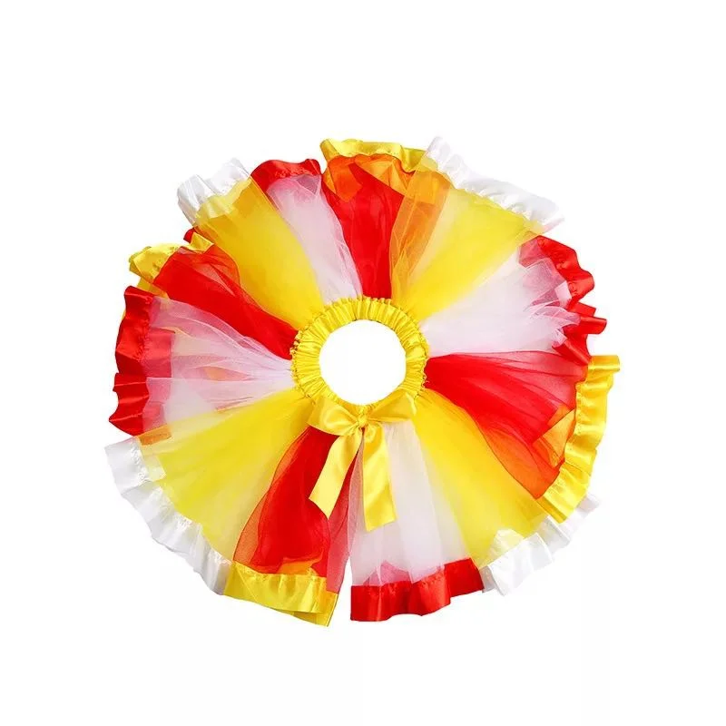 High-end atmosphere New Adults Tulle Tutu Skirt Dressup Party Costume Ballet Womens Girls Dance Wear, Rainbow_E, Adults
