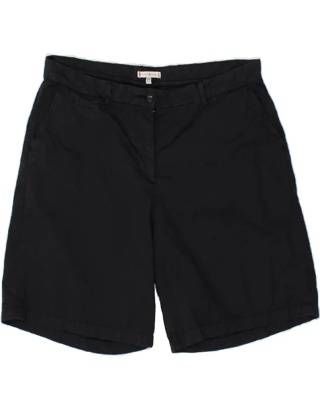 Casual Wear TOMMY HILFIGER Womens Chino Shorts US 14 XL W40  Navy Blue Cotton