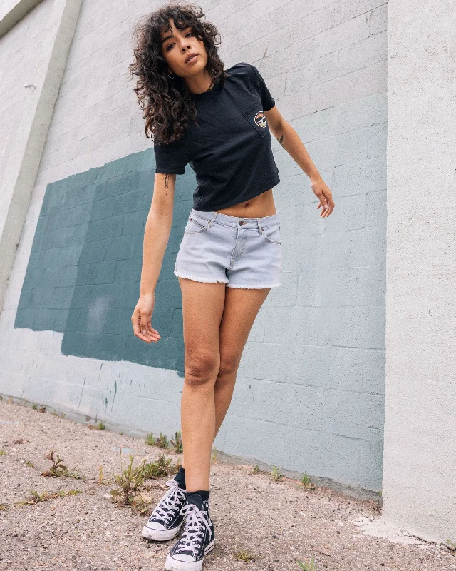 Relaxed Wear 1991 Stoned Denim Shorts - Cruzer Blue