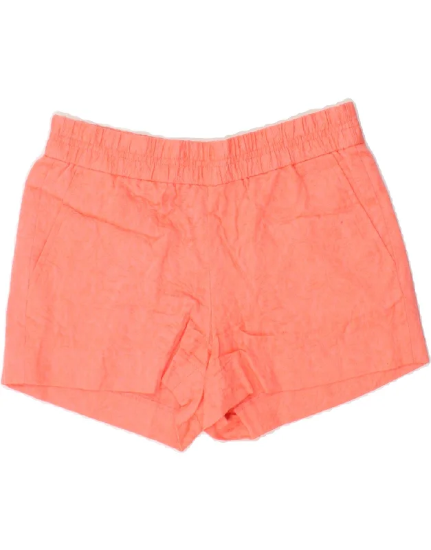 Comfort Fit J. CREW Womens Chino Shorts US 2 XS W24  Pink Paisley Cotton