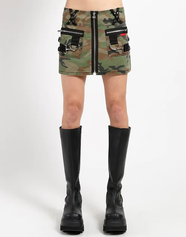 Fashion Elements BIG RING SKIRT CAMO