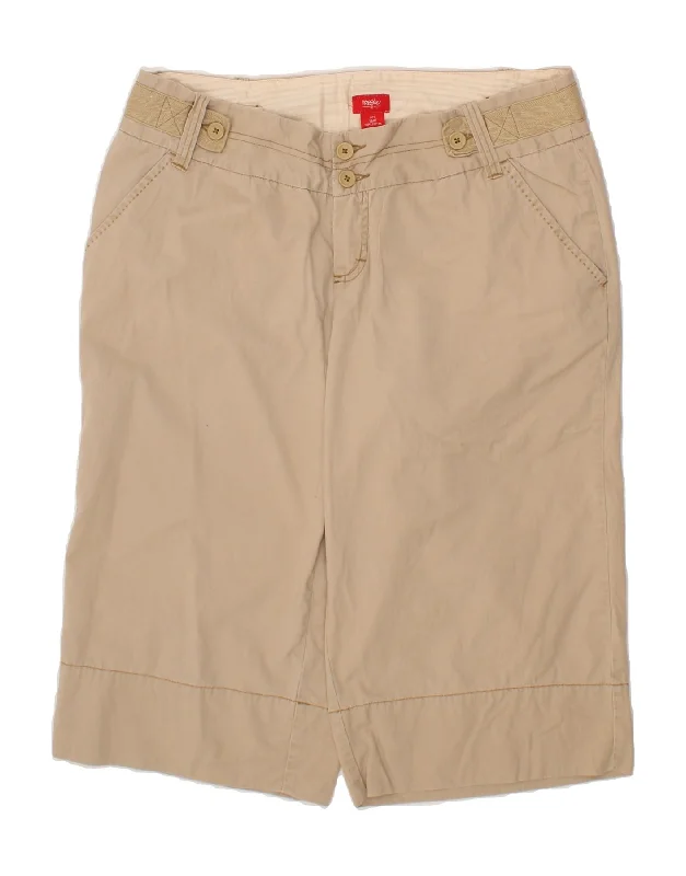 Creative Style MOSSIMO Womens Chino Shorts US 16 2XL W38  Beige Cotton