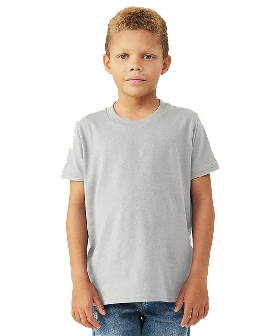 Ultra-lightweight 3001Y - Bella + Canvas Youth Jersey T-Shirt | Silver