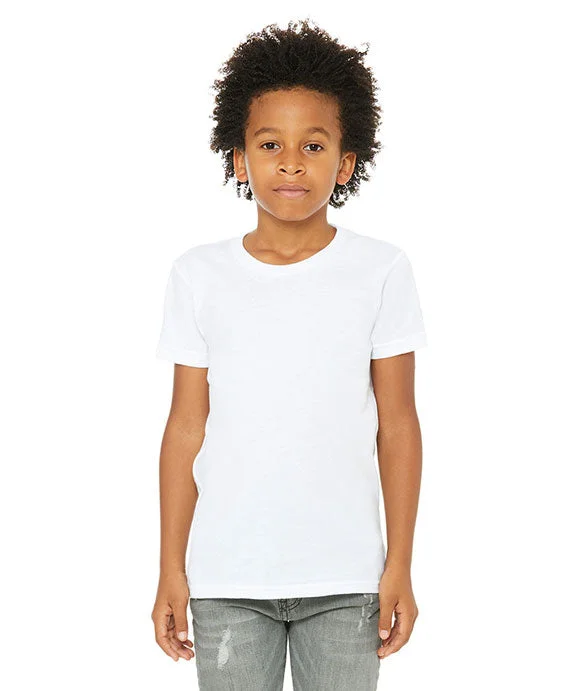 Sweet breath 3001Y - Bella + Canvas Youth Jersey T-Shirt | White